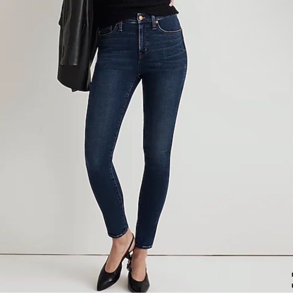 Madewell 10” high rise skinny jean tall